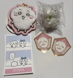 ちいかわセット　まとめ売り　ステッカー　刺繍キーホルダー　マスコット