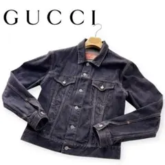 美品GUCCI Gジャン 楽天市場】【名東】【GUCCI】グッチ デニムジャケット 刺繍 46