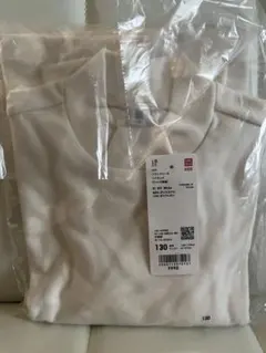 UNIQLO KIDS ソフトフリースハイネックTシャツ 130のサムネイル