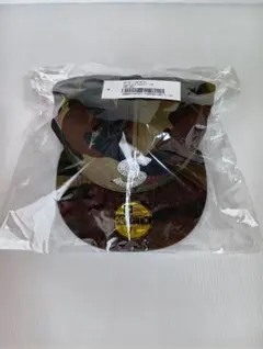 キムタク着 love ear art ロゴキャップ ブラウン ミント - メルカリ