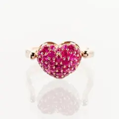 PonteVecchio ルビー0.90ct ダイヤ0.12ct K18 リングのサムネイル