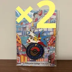 ポケモンセンター フクオカ ロゴピンズ 福岡 ポケセン - メルカリ