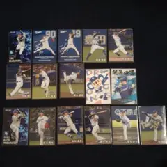 2025年カルビープロ野球チップス第1~2弾 中日ドラゴンズ　16枚セット