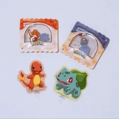ポケモン コメダ珈琲 ステッカー 4種セット