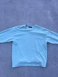 希少色】90s 紺タグ old uniqlo スウェット 水色 y2k 短丈 - メルカリ