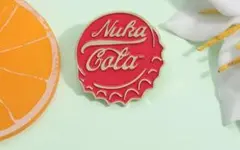 Nuka-Cola ボトルキャップ ピンバッジ フォールアウト