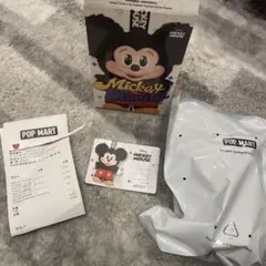 POP MART ミッキーマウス フィギュア カード付き