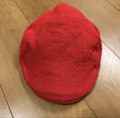希少　美品　ラッセルノ　赤　ハンチング