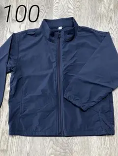 無印良品　撥水ストレッチジャケット（ベビー）ベビー１００・ネイビーのサムネイル