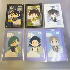 刀剣乱舞 御伴くじ 半券 6枚セット