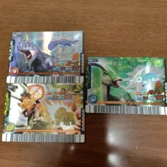 恐竜キング　風属性　超技カード4枚セット 恐竜キング 風属性 超技カード4枚セット - メルカリ