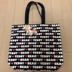 テディベアデザイン トートバッグ