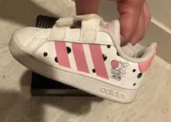 ディズニー アディダス ベビーシューズ ミニーマウス 11.5cm