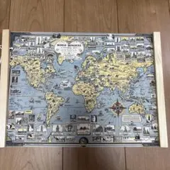 世界地図　アートポスター　インテリア　リビング　玄関　トイレ
