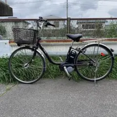 中古電動自転車 パナソニック ビビFX 26インチ ブラウン 横浜 №3750