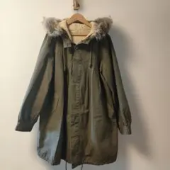 レディース　モッズコート ファーとボアインナー取外し可