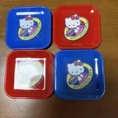 昭和レトロ　ハローキティ 小皿　4個セット