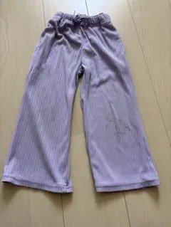 GU リブプルオンワイドパンツ
