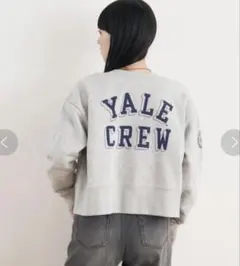 earth YALE 前後2WAYカーディガン　F