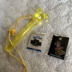 Disney On Ice ローソン ピンバッジ ミニー ディズニー ペンライト