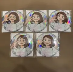 僕のヒーローアカデミア ベースヤード 麗日お茶子 オーロラ缶バッジ