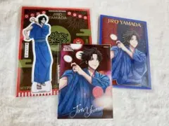 ヒプノシスマイク ヒプステ 山田二郎 セット B賞 アクリルブロック アクスタ