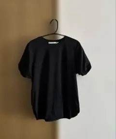 エブール ebure ブラック 半袖 Tシャツ コットン