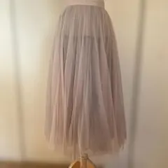 スナイデル　チュールフレアスカート