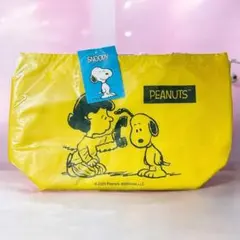 【新品】スヌーピー 保冷温バッグ(イエロー)ルーシー柄