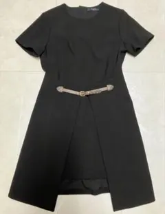 新品タグ付き ルイヴィトン S 半袖 ワンピース グレー ユーズド加工 