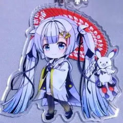 ② 雪ミクAS アクリルキーホルダー (なじょ) - メルカリ