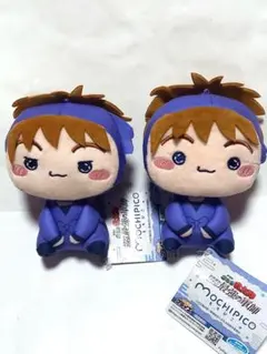 忍たま乱太郎　もちぴこぬいぐるみ　不破雷蔵　鉢屋三郎　２点