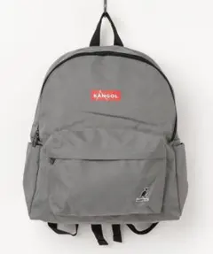 KANGOL カンゴール BOX ロゴ スクエア リュック バックパック グレー