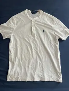 POLO RALPH LAUREN ヘンリーネックシャツM ホワイト