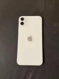 美品 iPhone 11 64GB ホワイト バッテリー85%