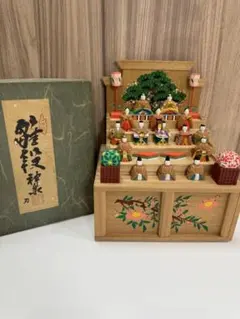 最終値下げ。美品。奈良一刀彫雛人形　神泉作　髙橋勇二　　サイズ大 Amazon.co.jp: 一刀彫 雛人形 御雛 奈良 神泉 高橋勇二作 : おもちゃ