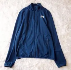 ザノースフェイス トラックジャケット ジップアップ ストレッチ 軽量（S）