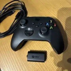 Xbox ワイヤレスコントローラー（ブラック）＋充電式バッテリーセット