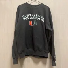 00s Champion University of Miami スウェット