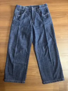 デニム ワイドパンツ