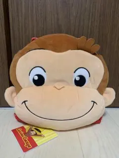 おさるのジョージ　プラチナムザッカ　フェイスリュック　バック