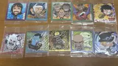 にふぉるめーしょんワンピース大海賊シールウエハース 10枚セット