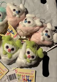 TWICE LOVELYS おくるみマスコット　GiGO 5個セット販売