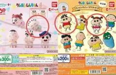 クレヨンしんちゃん6 ハグコット × ぷっくりラバーマグネット3 3個セット