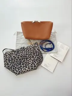 エルベシャプリエ   ビッグポシェット パンサーブラン 代官山】パンサーブラン🐆是非使ってみてください❗️