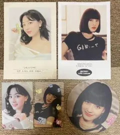 twice ジヒョ　シーグリ　トレカ　ポストカード　メッセージカード　セット