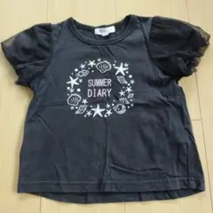3can4on　100センチ　Tシャツ　黒