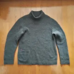 BLUE BLUE グレー タートルネック セーター サイズ3