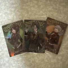 にじさんじ　ウエハース2　3点セット