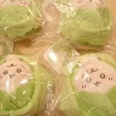 ちいかわBaby　ちいかわベビー　キャベツに包まれたうさぎマスコット　4個セット